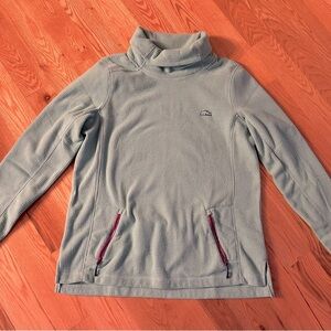 L.L.Bean Waffle Fleece Turtleneck Tunic